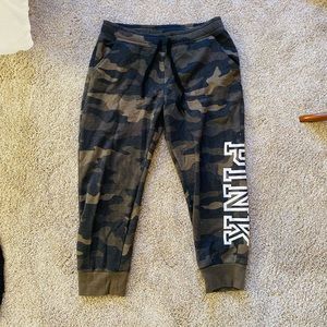 Victoria’s Secret Pink camo sweatpants